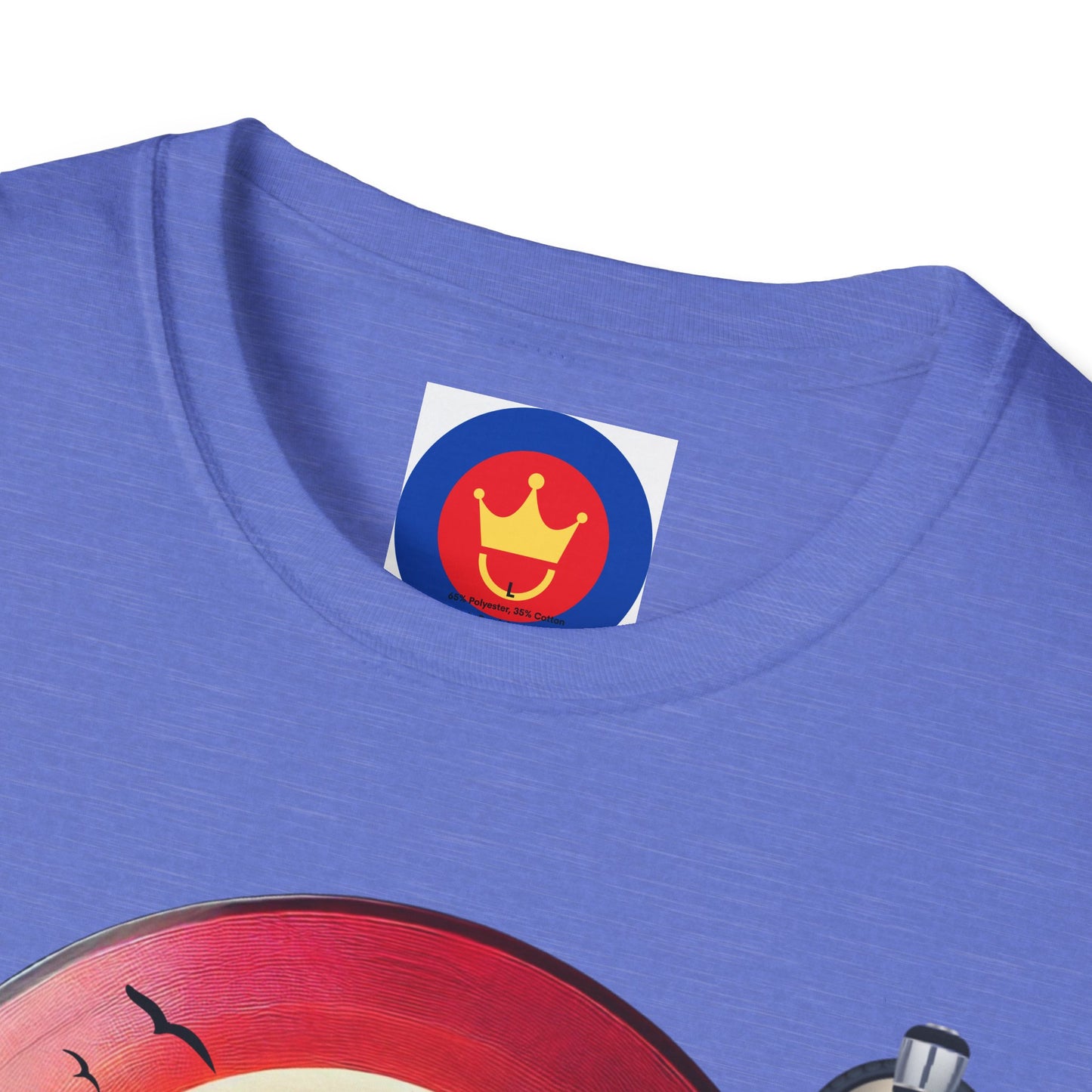 Beach Surf Vinyl Unisex T-Shirt | Beach Bum Fashion Apparel