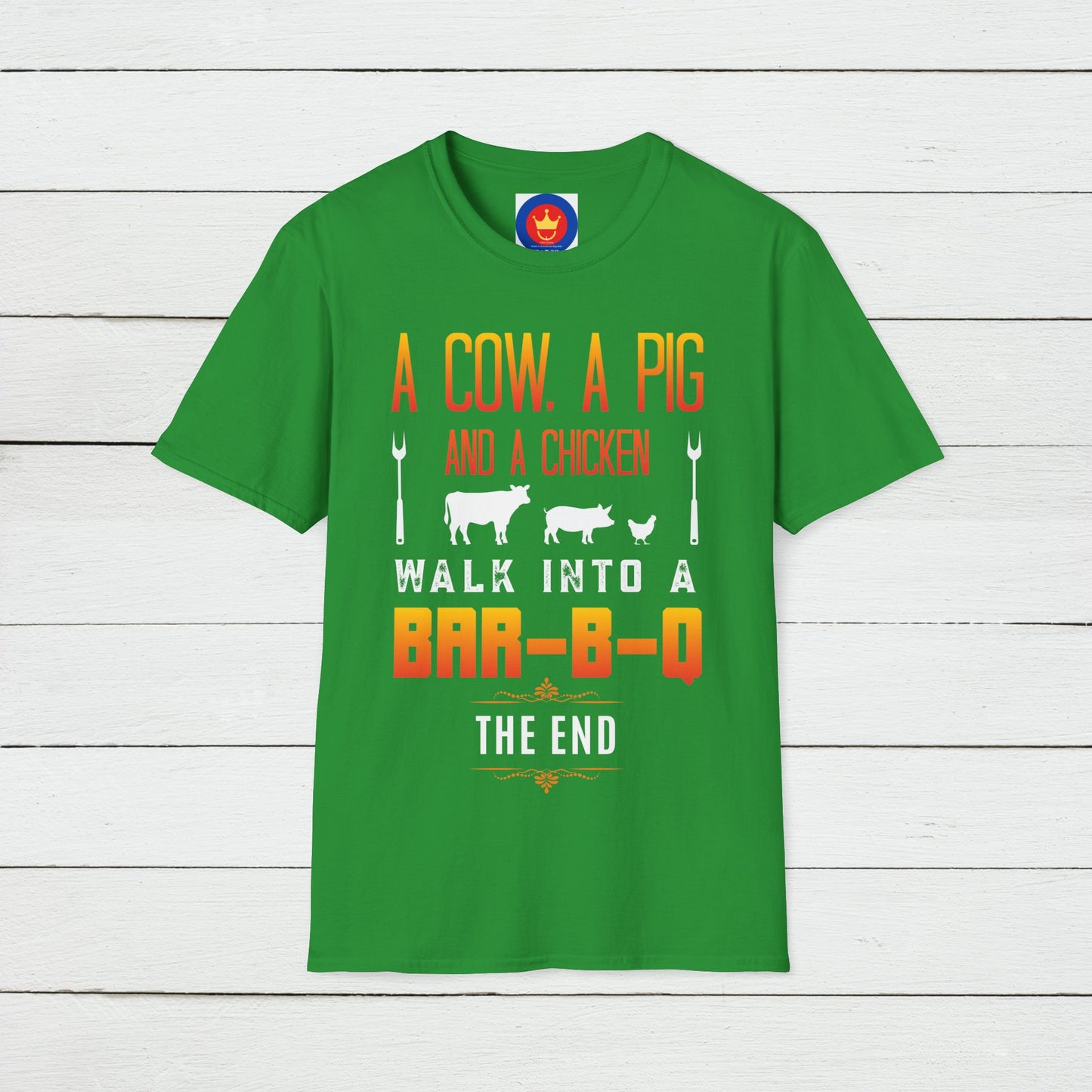 Funny BBQ Quote Unisex T-Shirt | Grill Master Tee