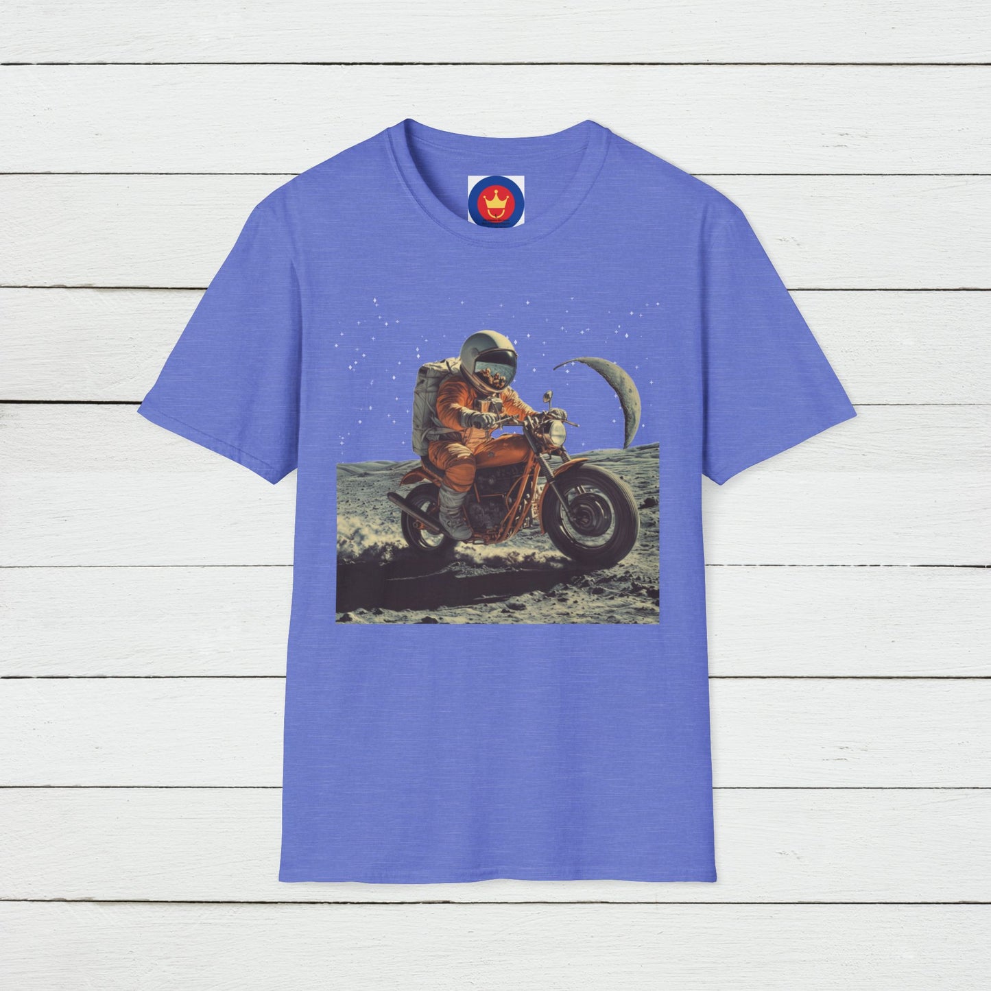 Astronaut Shirt, Funny Moon Shirt, Funny Spaceman Shirt, Outer Space Shirt, Motorcycle Lover Shirt, Motobike Shirt, Moto Tee, Unisex T-shirt