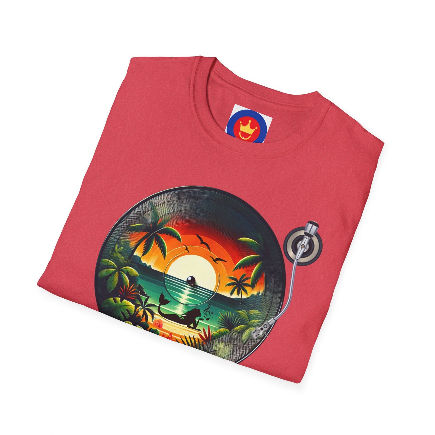 Beach Vinyl Unisex T-Shirt | Beach Bum Fashion Apparel