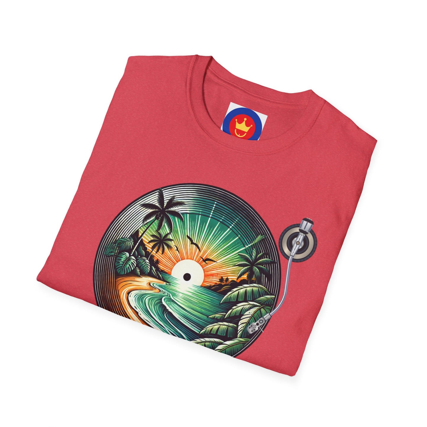 Beach Vinyl Unisex T-Shirt | Beach Bum Fashion Apparel