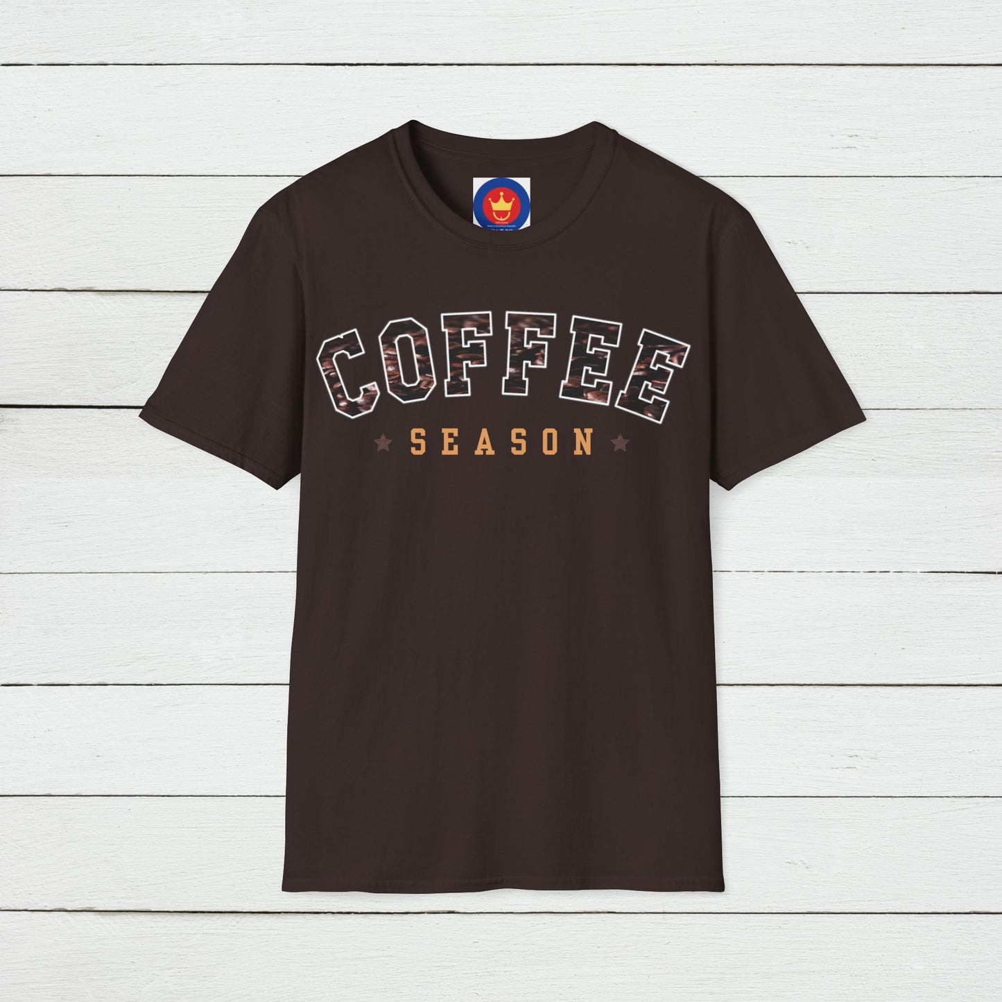 Unisex Coffee Season Graphic Tee, Coffee Graphic T-Shirt, Retro Coffee Tee, Trendy Graphic Shirt, Coffee Lover Gift, Foodie Gift
