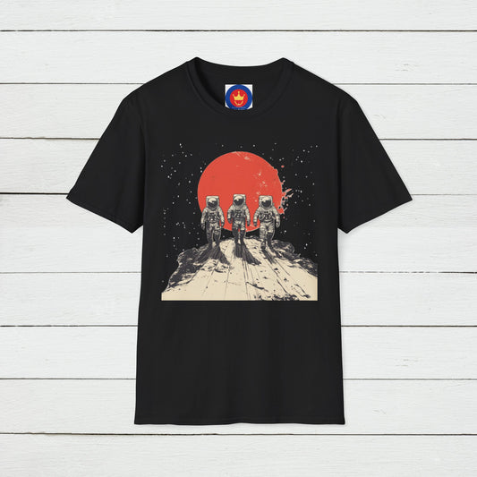 Astronaut T-Shirt, Unisex Space Graphic Tee, Astronaut Adventures Tee, Outer Space Design, Unique Cosmic Apparel, Retro Sci-Fi Space Shirt