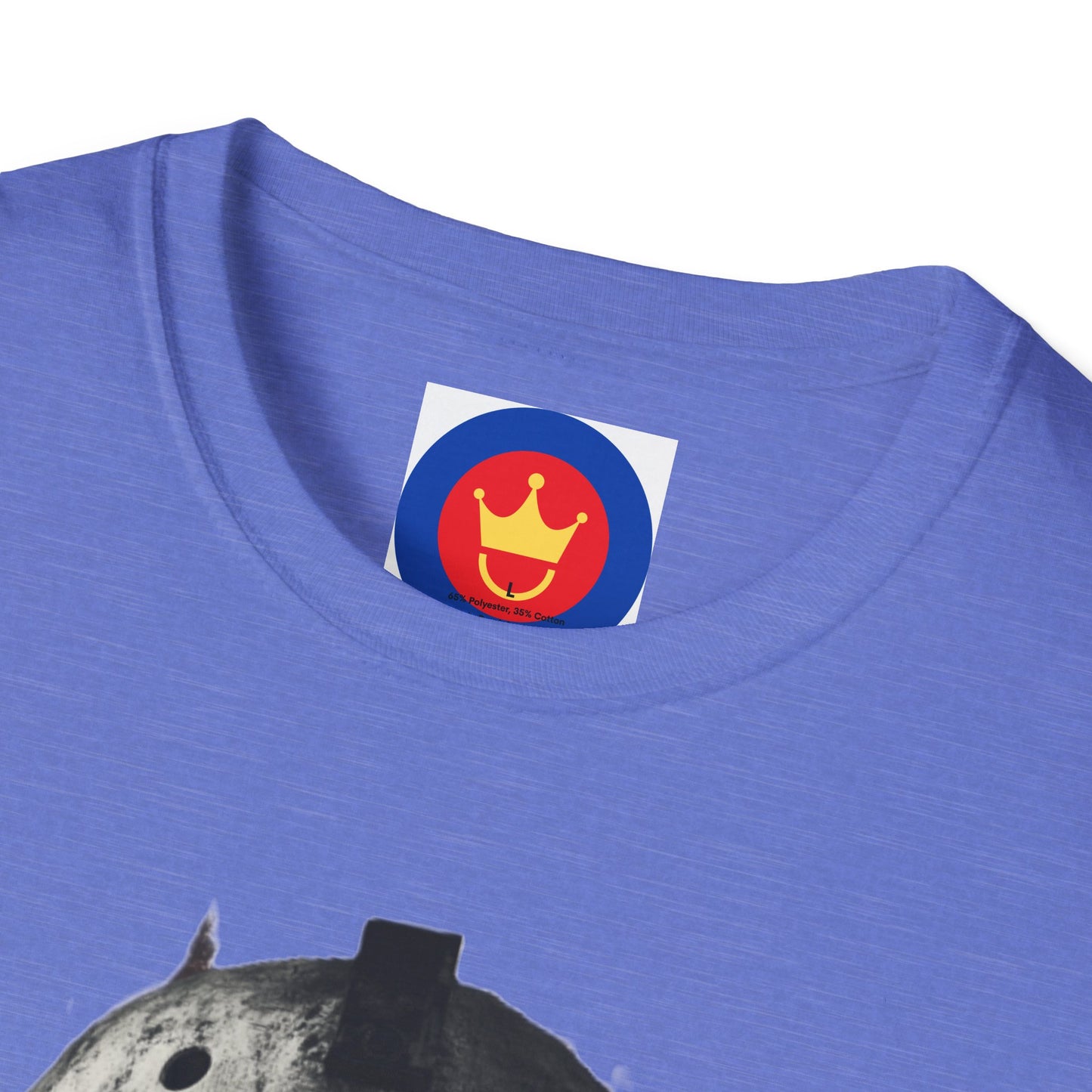 Horror Movie Villain Unisex Softstyle T-Shirt | Jason Vorhees Mask Shirt