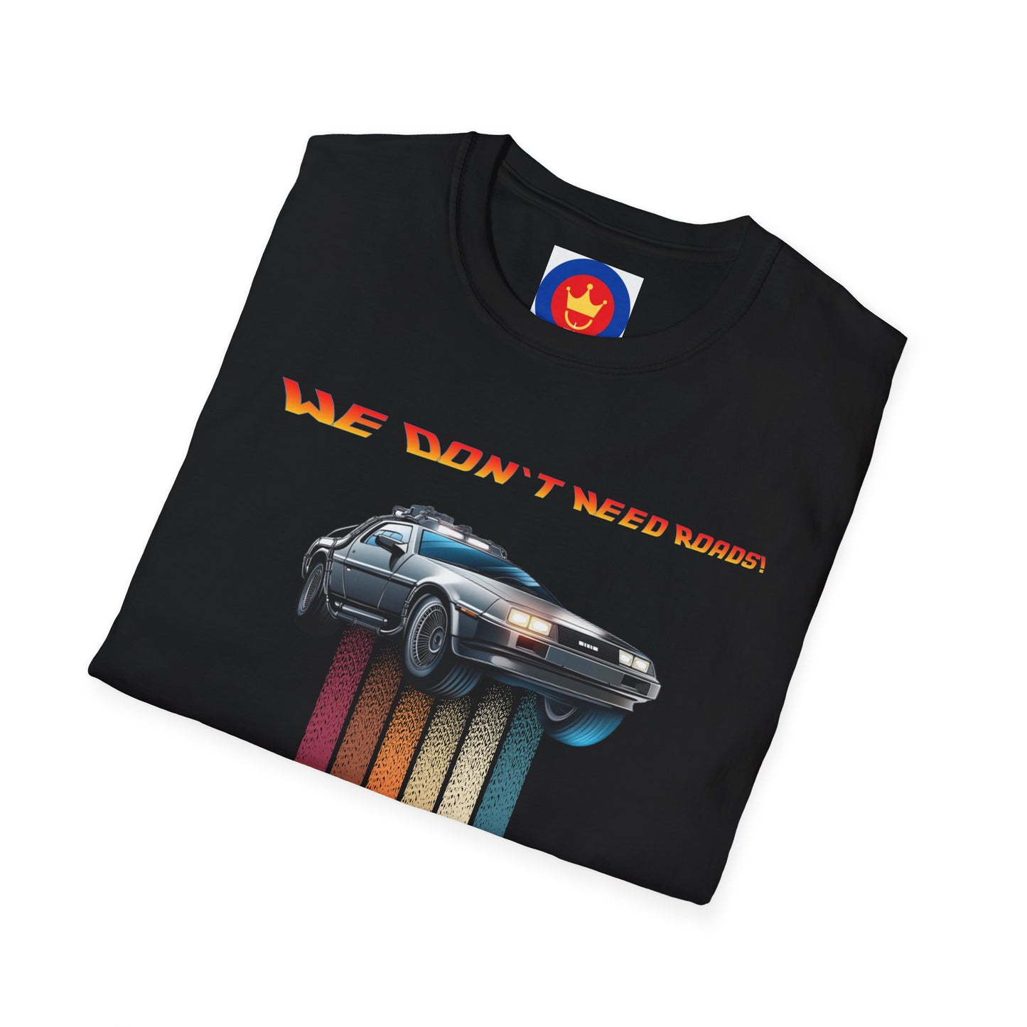 Back to the Future DeLorean Inspired Unisex T-Shirt | 80s Movie Design Shirt