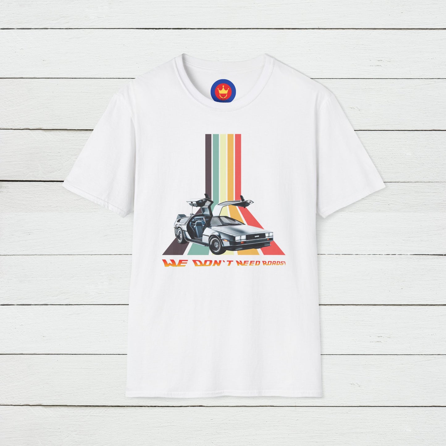 Back to the Future DeLorean Inspired Unisex T-Shirt | 80s Movie Design Shirt