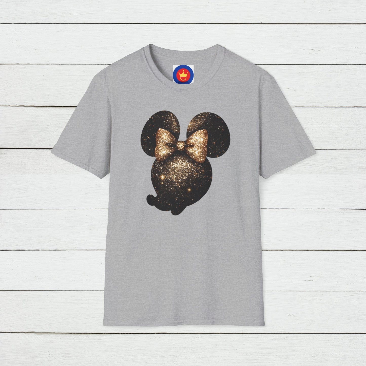 Disney Inspired Unisex T-Shirt | Minnie Glitter Shirt