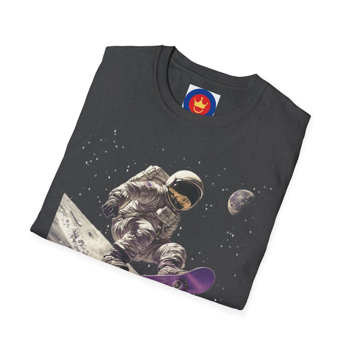 Astronaut Shirt, Funny Moon Shirt, Funny Spaceman Shirt, Outer Space Shirt, Skateboarding Shirt, Skateboarder Shirt, Skate Tee, Unisex Shirt