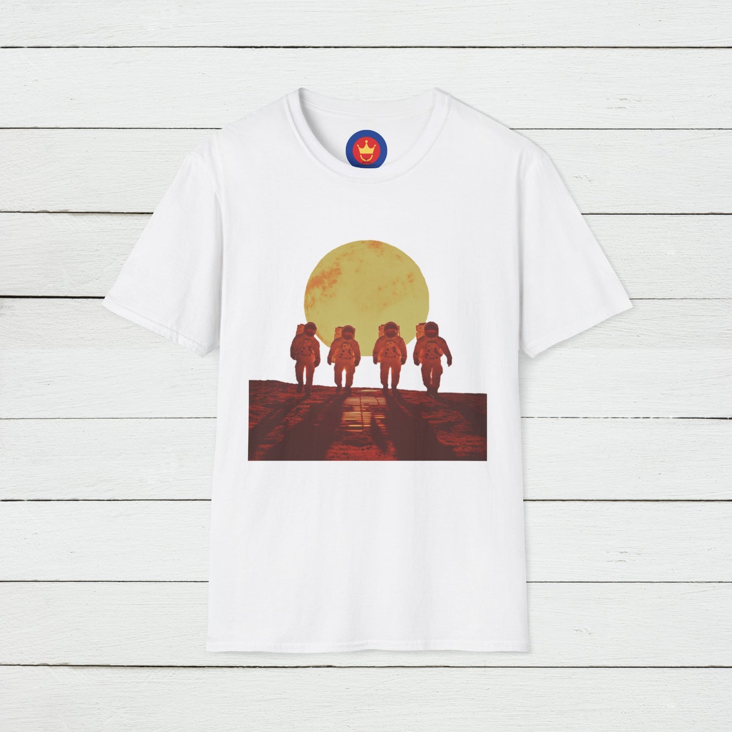 Astronaut unisex T-Shirt | Outer Space Design | Retro Sci-Fi Space Shirt