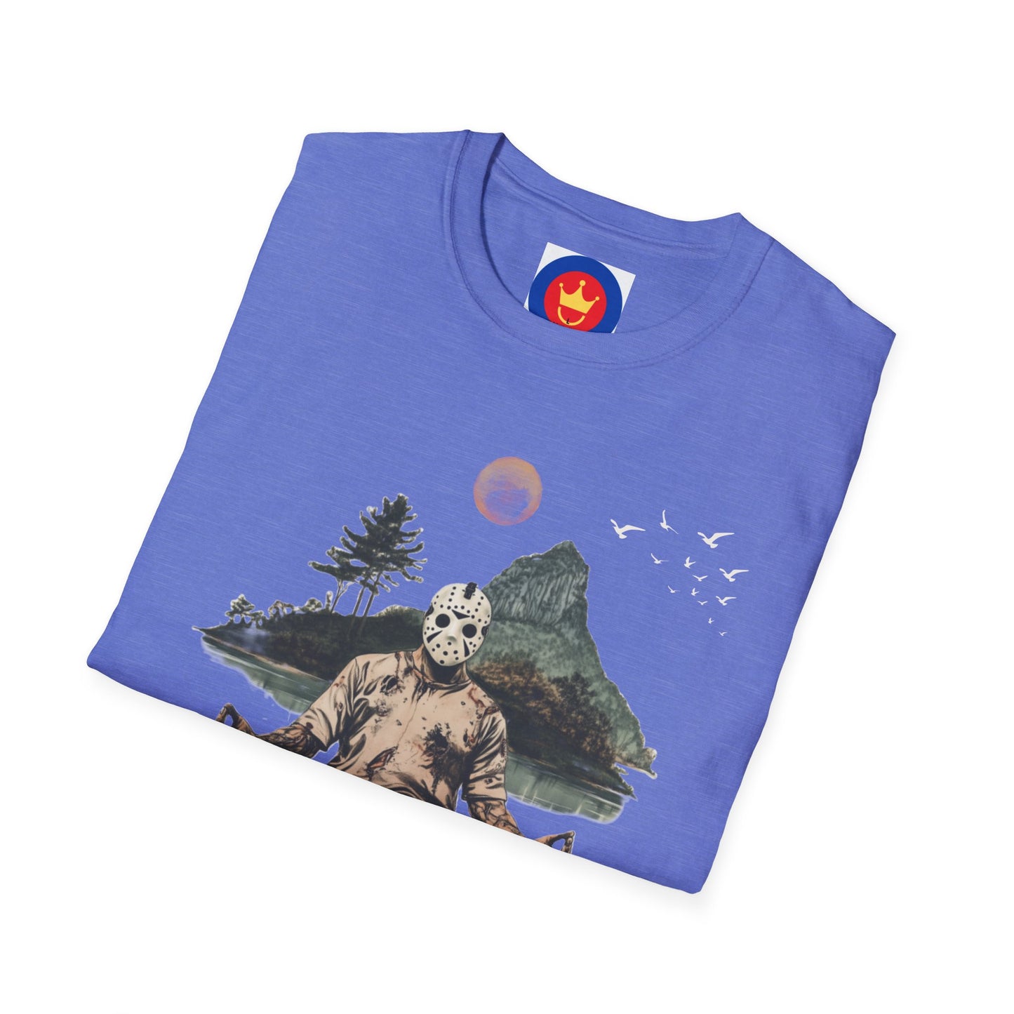 Friday the 13th Jason Vorhees Zen Unisex T-Shirt | Meditation Tee