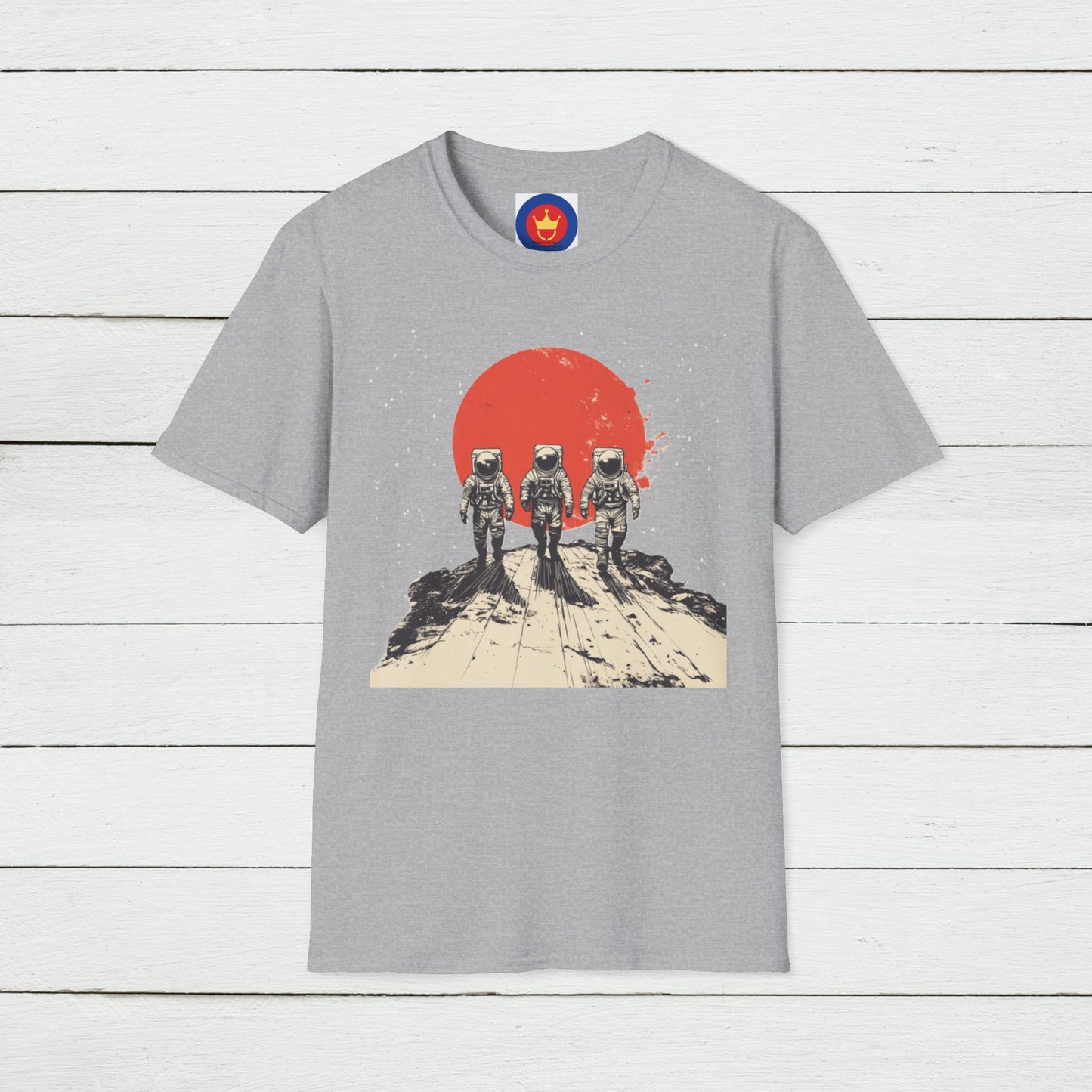 Astronaut T-Shirt, Unisex Space Graphic Tee, Astronaut Adventures Tee, Outer Space Design, Unique Cosmic Apparel, Retro Sci-Fi Space Shirt