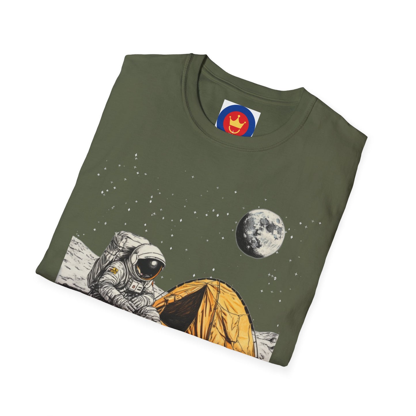 Astronaut Shirt, Funny Moon Shirt, Funny Spaceman Shirt, Outer Space Shirt, Camping Lovers Gift, Camp Lover Shirt, Astronomy, Unisex T-shirt