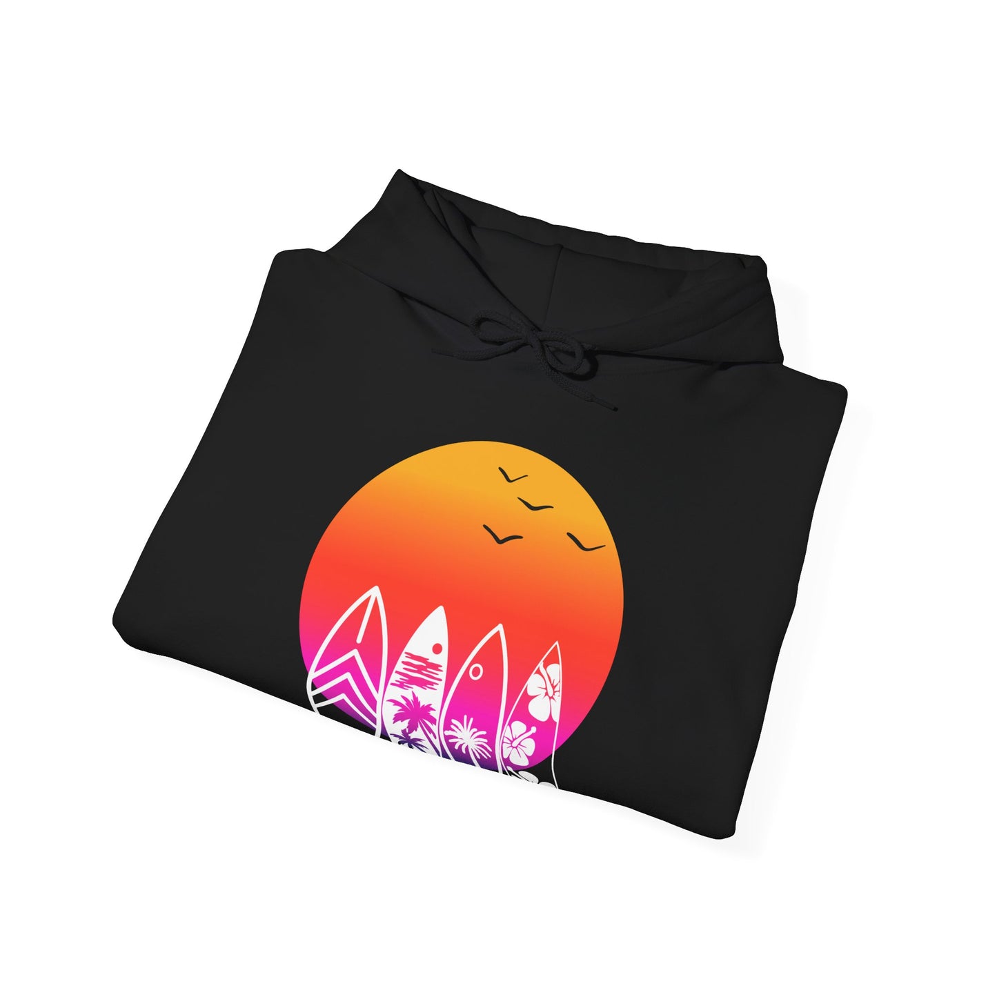Retro Surf Hoodie | Classic Surfing Design | Surfer Gift