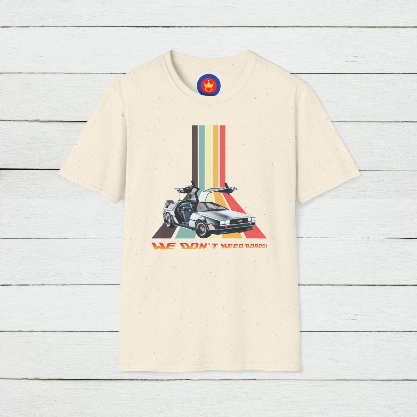 Back to the Future DeLorean Inspired Unisex T-Shirt | 80s Movie Design Shirt