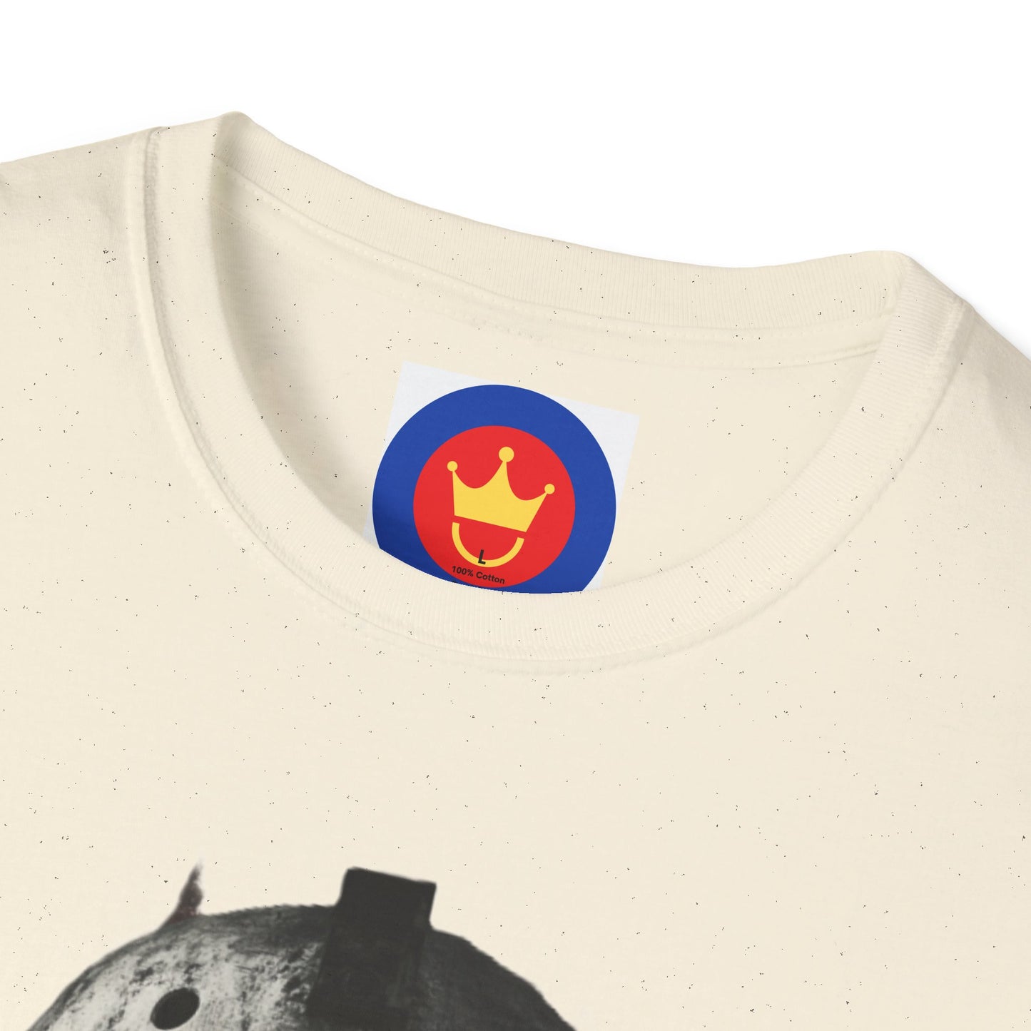 Horror Movie Villain Unisex Softstyle T-Shirt | Jason Vorhees Mask Shirt