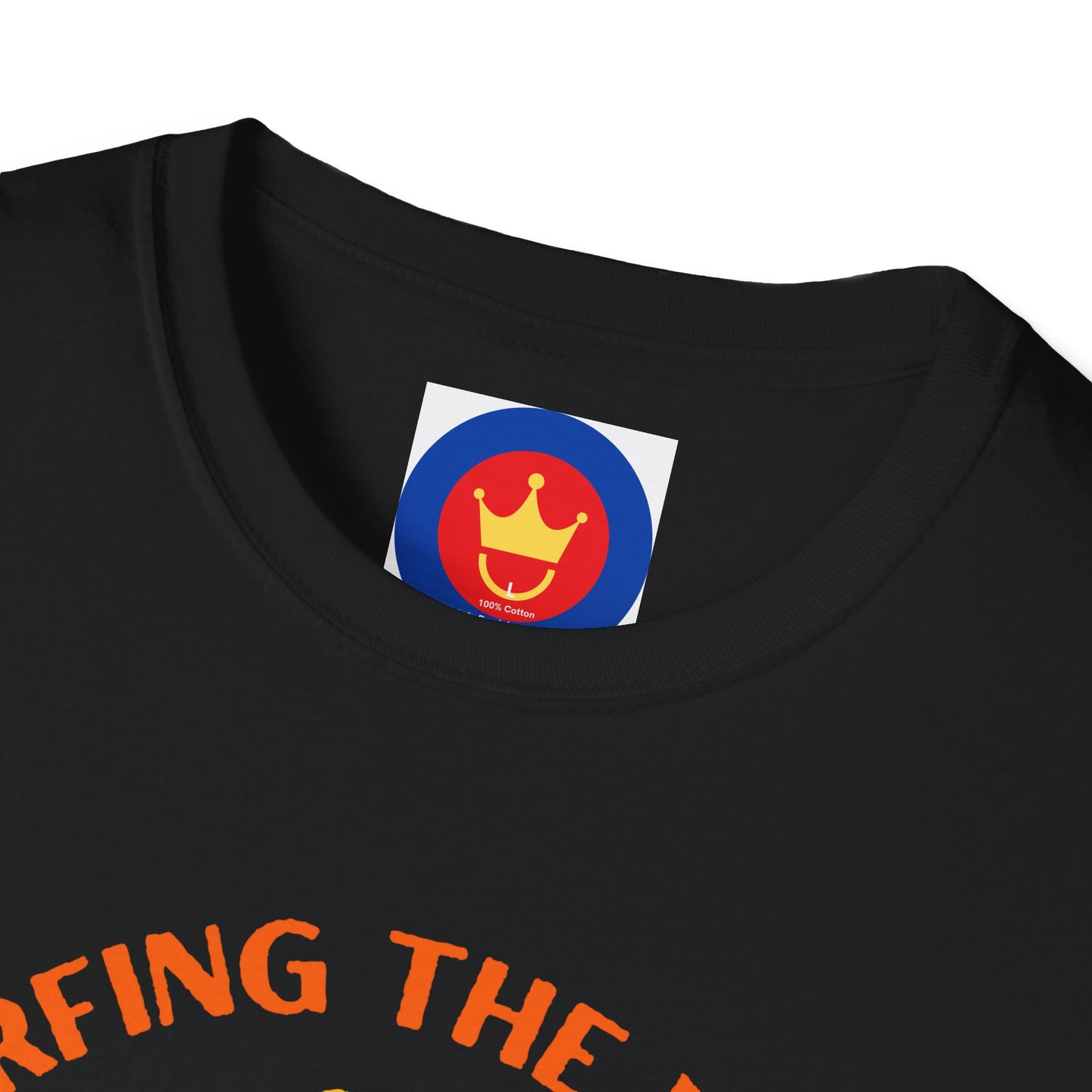 Surfing the Wave of Happiness Unisex T-Shirt | Good Vibes Inspirational Shirt