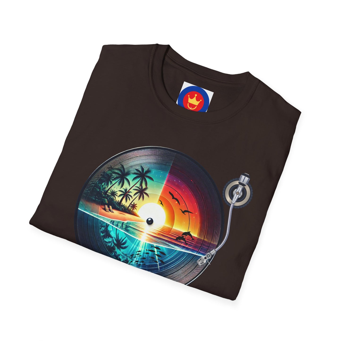 Beach Vinyl Unisex T-Shirt | Beach Bum Fashion Apparel