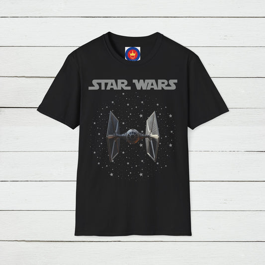 Star Wars Unisex Inspired T-shirt | Tie Fighter Graphic Sci-Fi Shirt