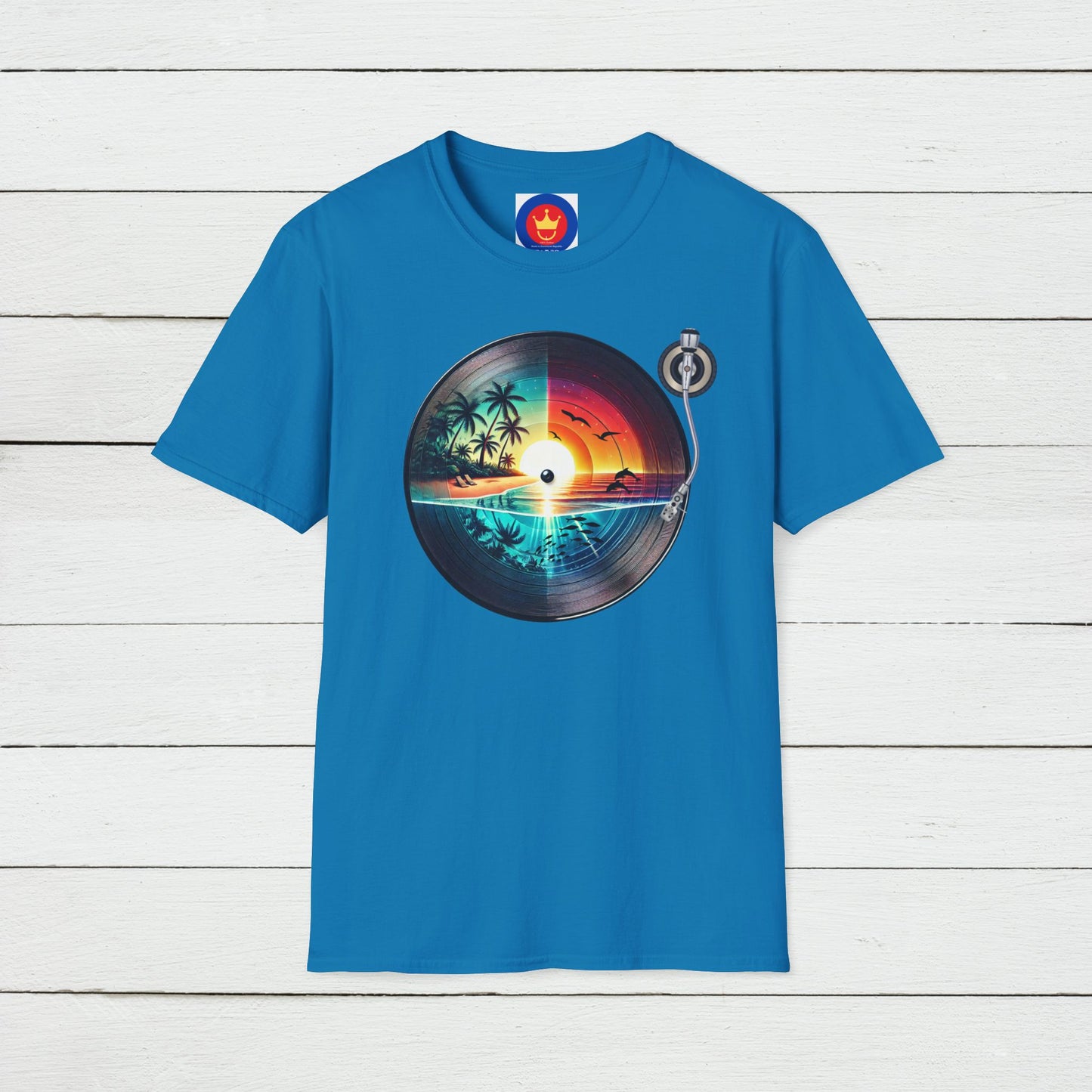Beach Vinyl Unisex T-Shirt | Beach Bum Fashion Apparel