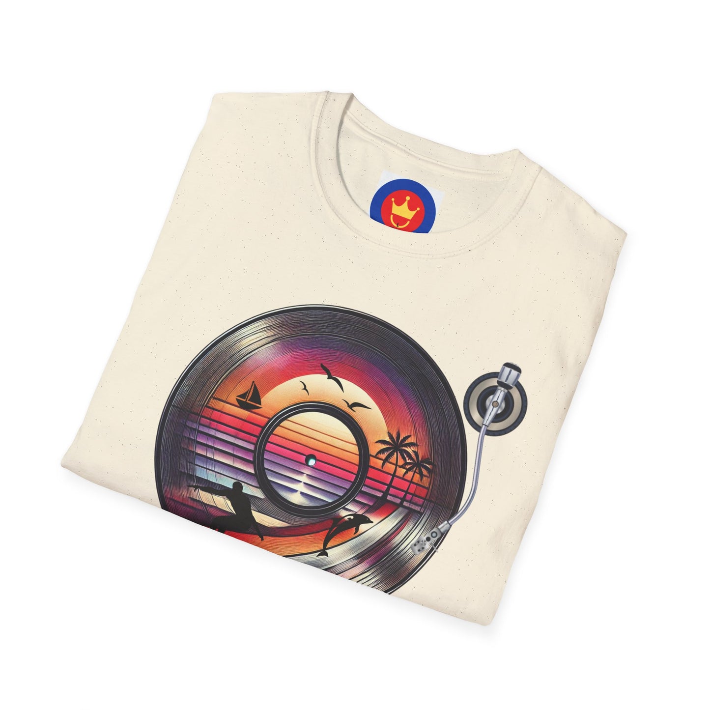 Beach Vinyl Unisex T-Shirt | Beach Bum Fashion Apparel