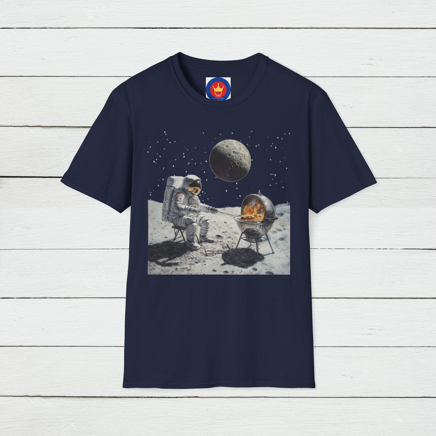 Astronaut Shirt, Funny Moon Shirt, Funny Spaceman Shirt, Outer Space Shirt, BBQ Shirt, Mens Cooking Shirt, Men Cooking Gift, Unisex Shirt