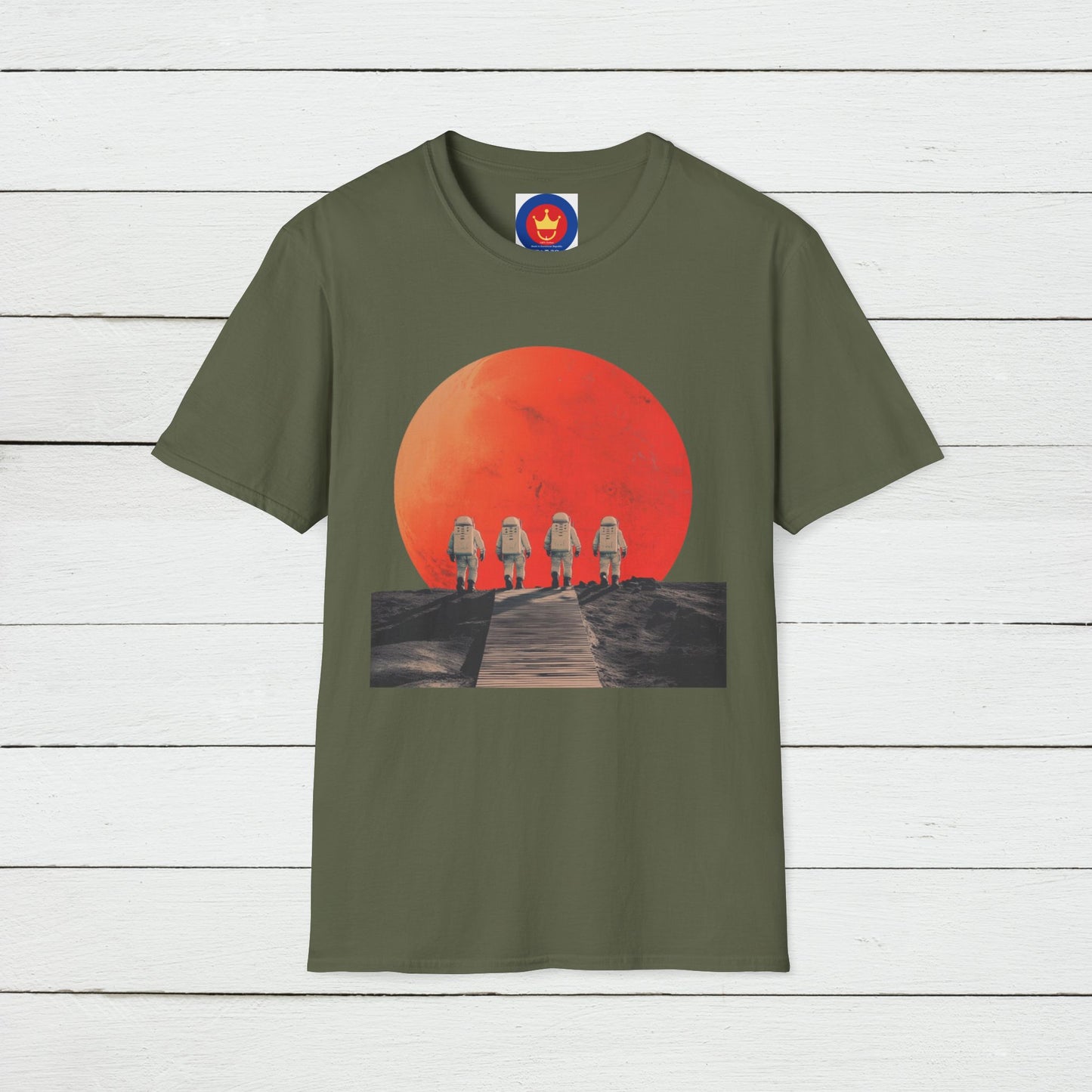 Astronaut unisex T-Shirt | Outer Space Design | Retro Sci-Fi Space Shirt