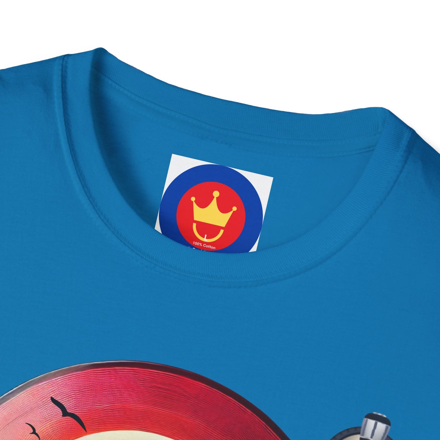 Beach Surf Vinyl Unisex T-Shirt | Beach Bum Fashion Apparel