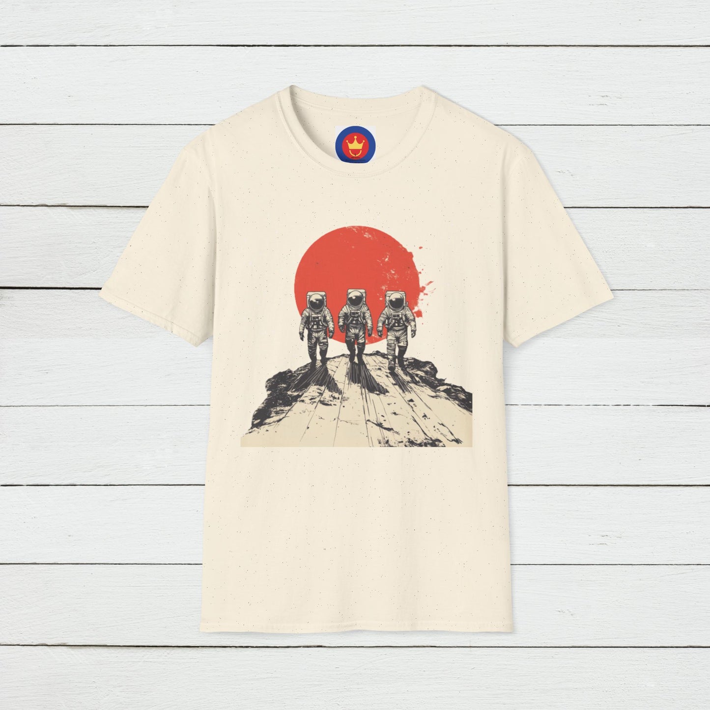 Astronaut T-Shirt, Unisex Space Graphic Tee, Astronaut Adventures Tee, Outer Space Design, Unique Cosmic Apparel, Retro Sci-Fi Space Shirt