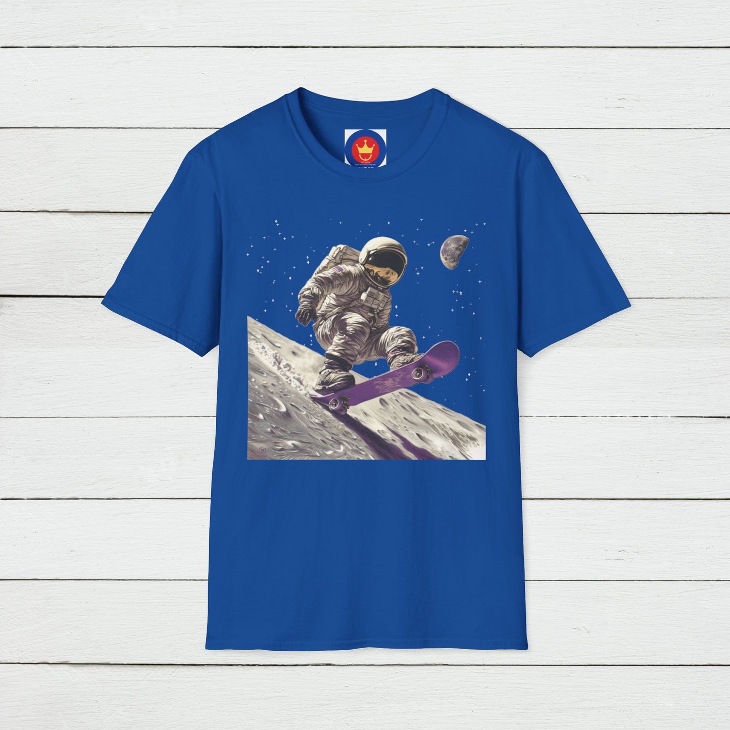 Astronaut Shirt, Funny Moon Shirt, Funny Spaceman Shirt, Outer Space Shirt, Skateboarding Shirt, Skateboarder Shirt, Skate Tee, Unisex Shirt