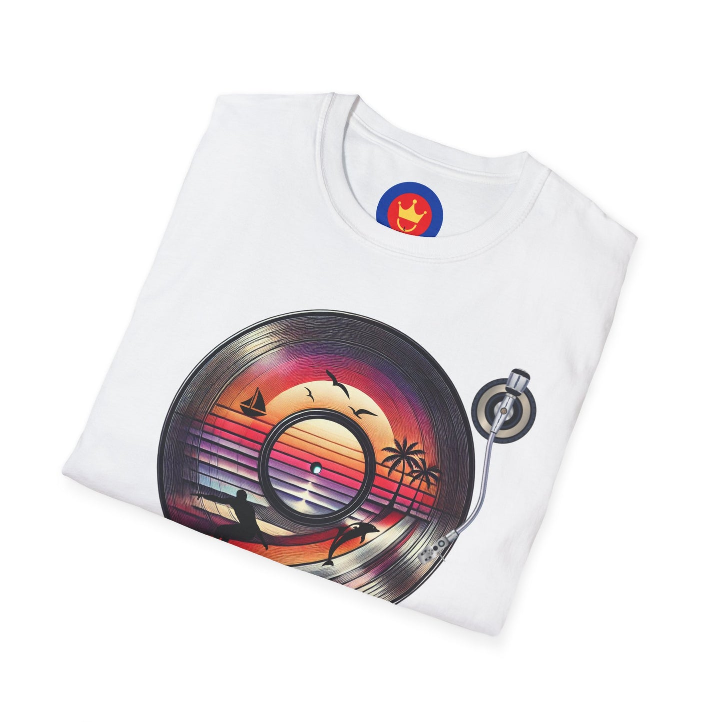 Beach Vinyl Unisex T-Shirt | Beach Bum Fashion Apparel