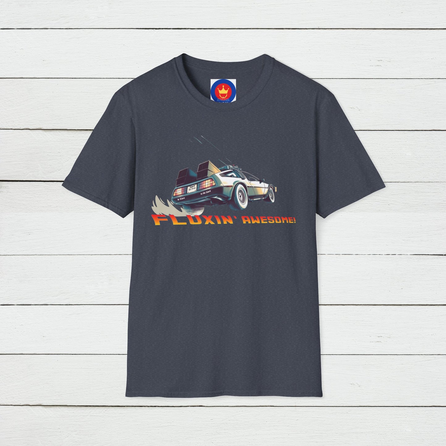 Back to the Future DeLorean Inspired Unisex T-Shirt | 80s Movie Design Shirt
