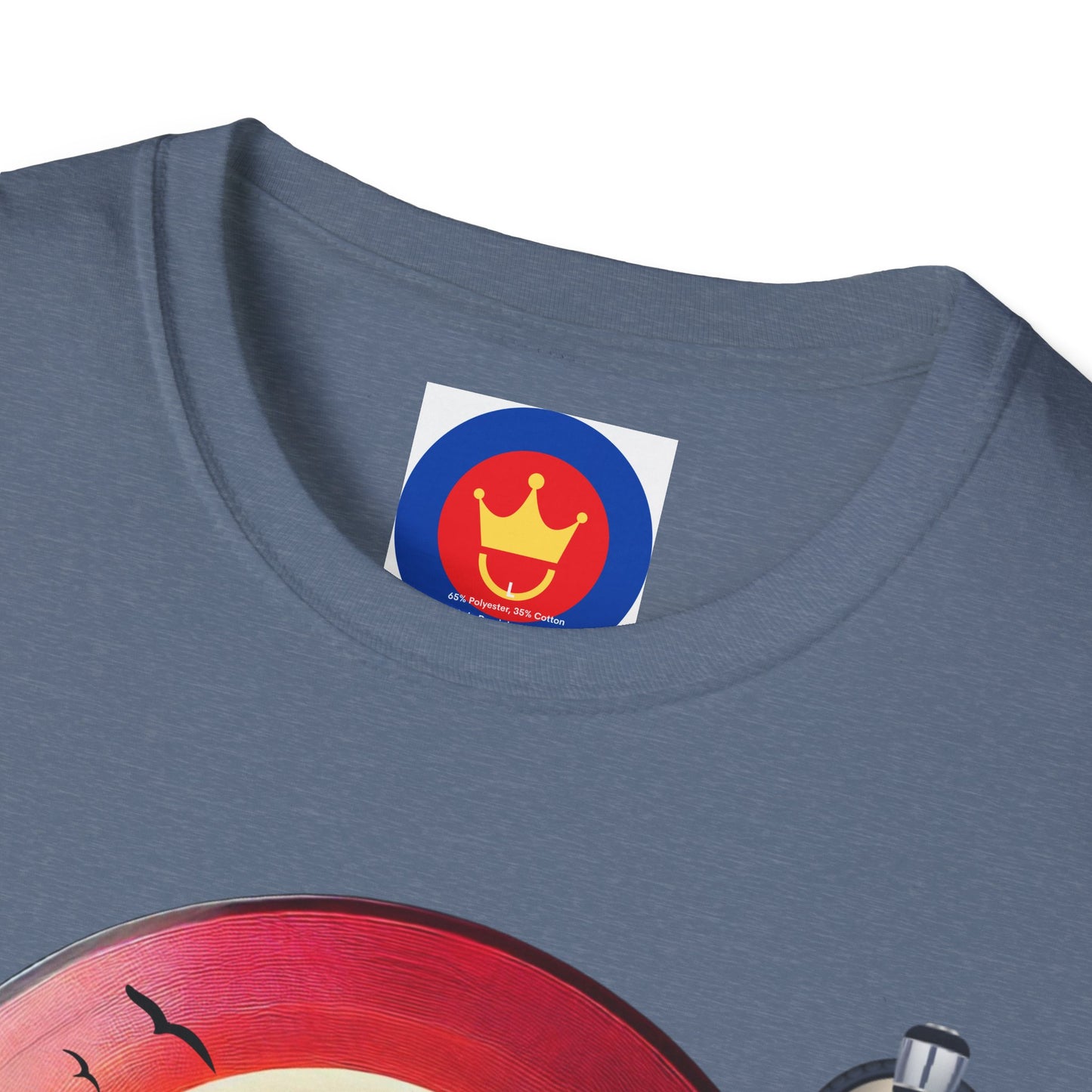 Beach Surf Vinyl Unisex T-Shirt | Beach Bum Fashion Apparel