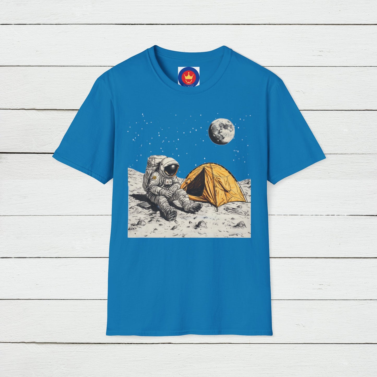 Astronaut Shirt, Funny Moon Shirt, Funny Spaceman Shirt, Outer Space Shirt, Camping Lovers Gift, Camp Lover Shirt, Astronomy, Unisex T-shirt