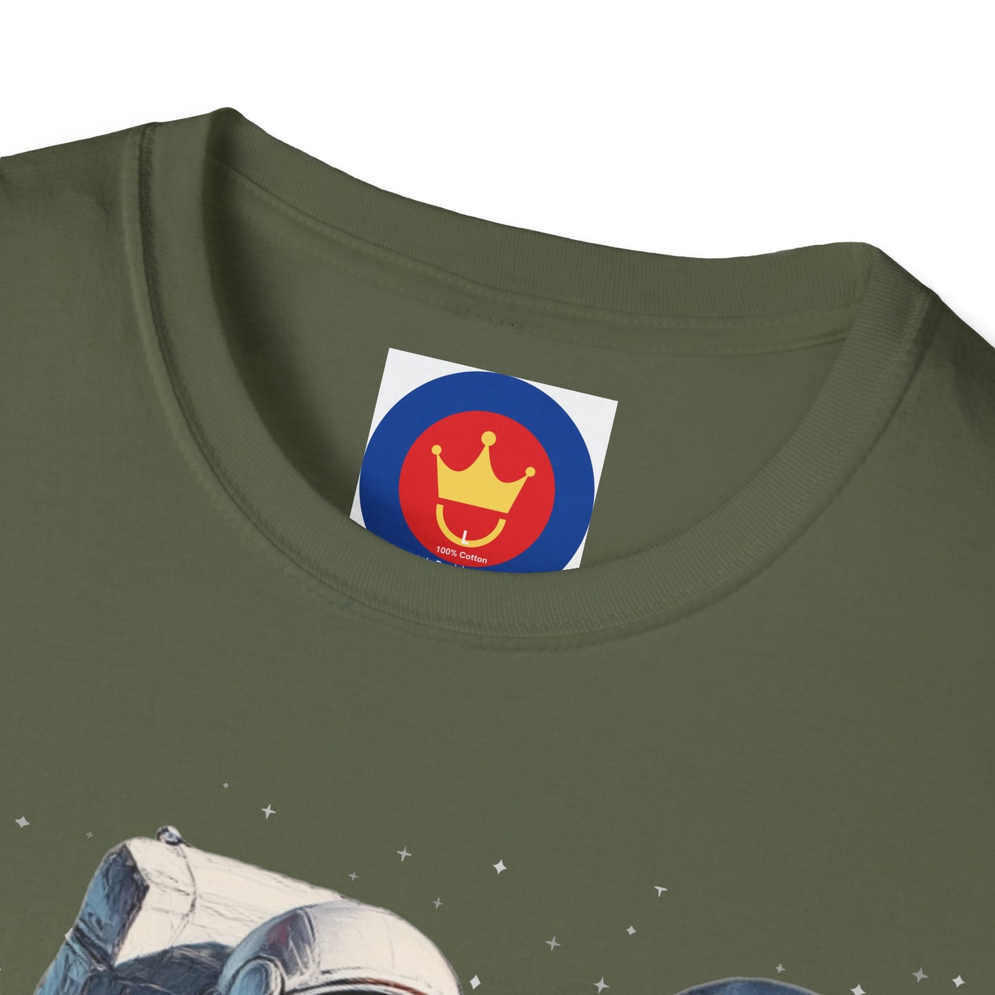 Guitar Player Astronaut Unisex T-Shirt | Outer Space Guitar Player Shirt