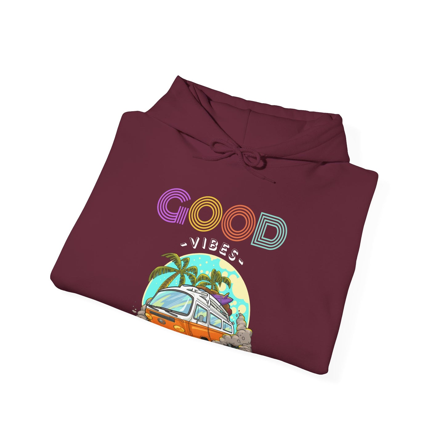 Retro Surf Hoodie | Classic Surfing Design | Surfer Gift