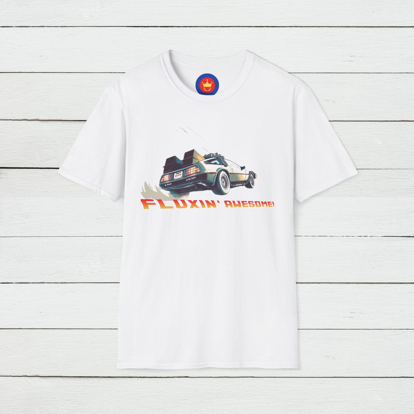 Back to the Future DeLorean Inspired Unisex T-Shirt | 80s Movie Design Shirt