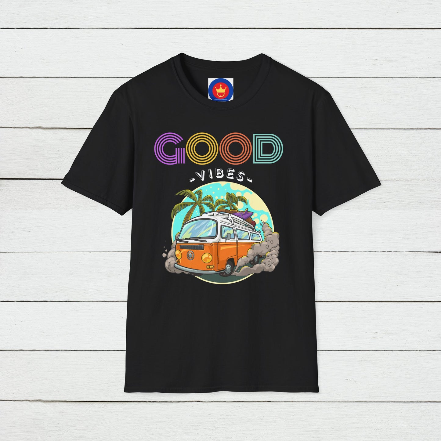 Beach Surfing Good Vibes Summer Unisex Shirt