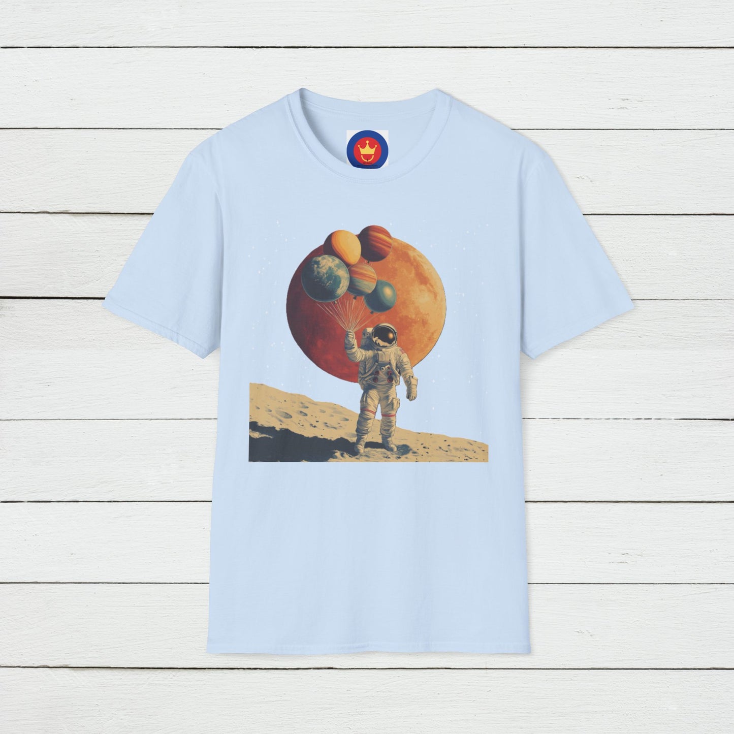 Astronaut Unisex Space Graphic T-shirt | Funny Cosmic Planets Apparel