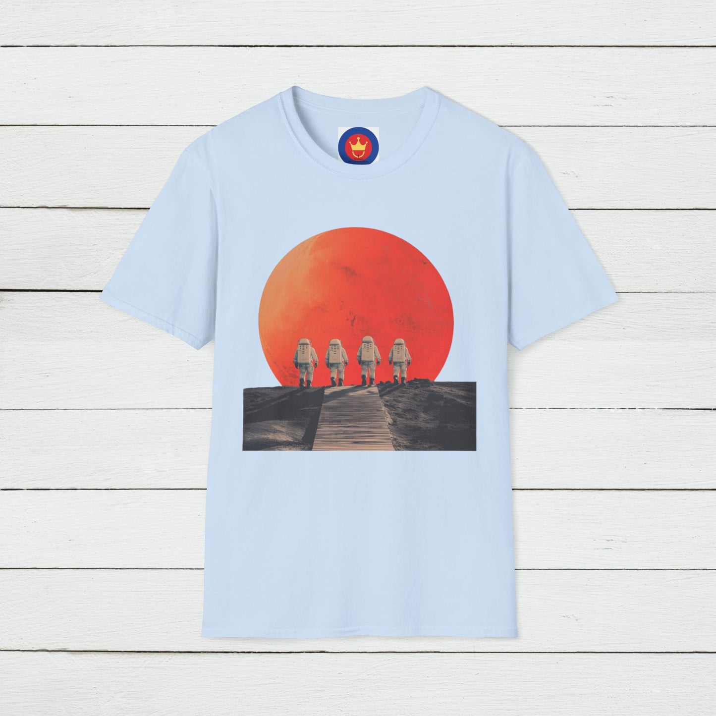 Astronaut unisex T-Shirt | Outer Space Design | Retro Sci-Fi Space Shirt
