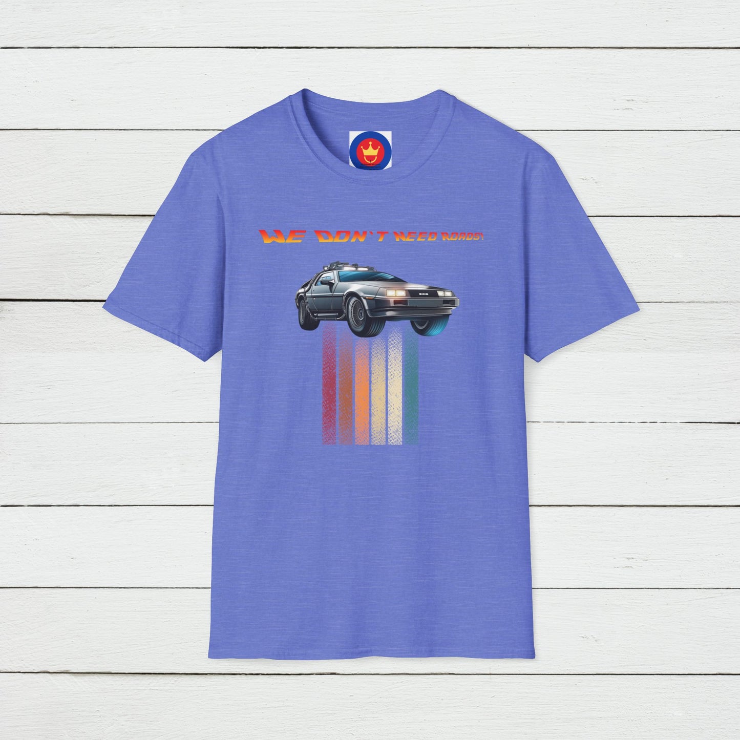Back to the Future DeLorean Inspired Unisex T-Shirt | 80s Movie Design Shirt