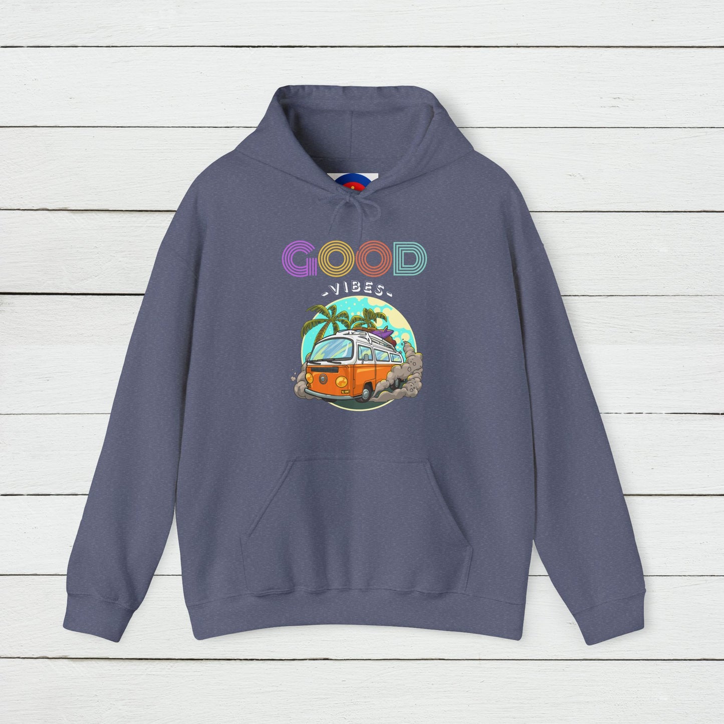 Retro Surf Hoodie | Classic Surfing Design | Surfer Gift