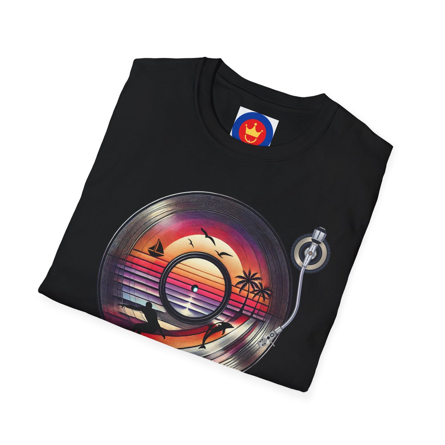 Beach Vinyl Unisex T-Shirt | Beach Bum Fashion Apparel