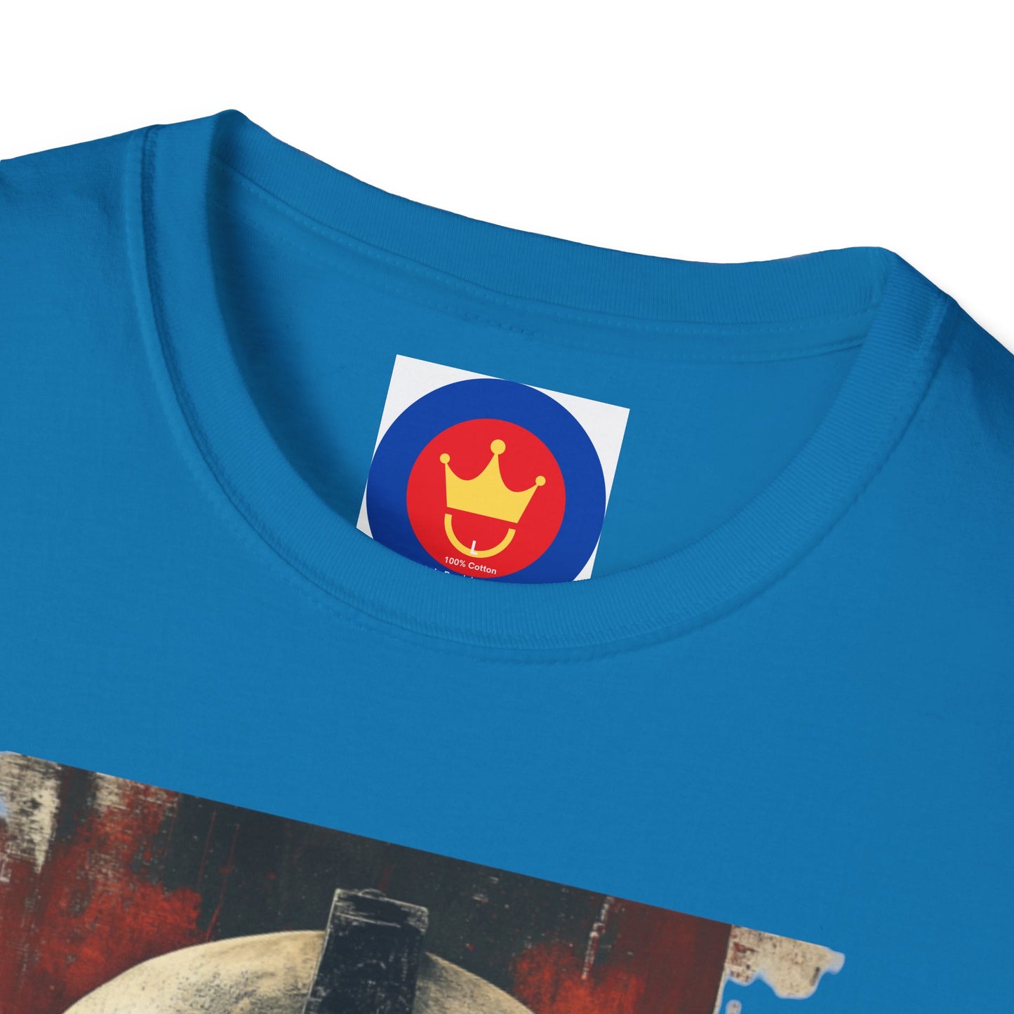 Horror Movie Villain Unisex Softstyle T-Shirt | Jason Vorhees Mask Shirt