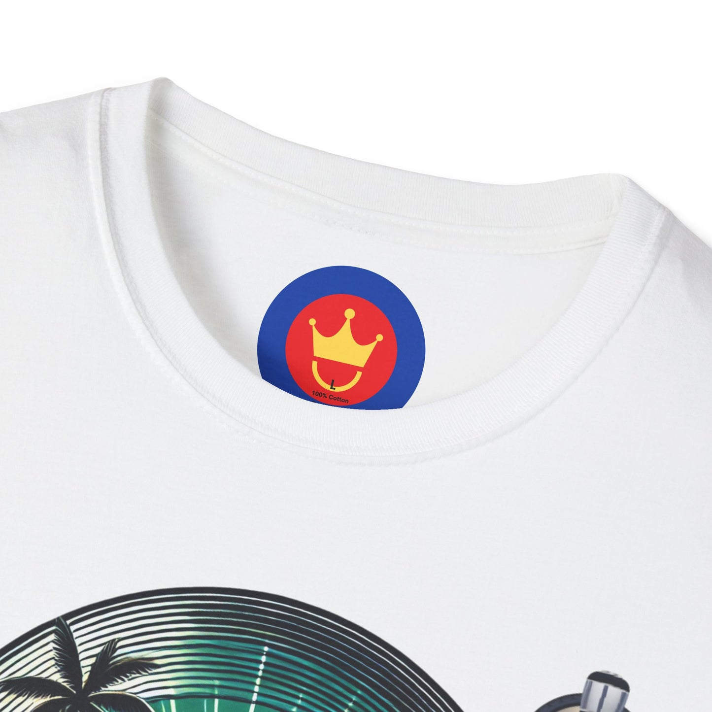 Beach Vinyl Unisex T-Shirt | Beach Bum Fashion Apparel