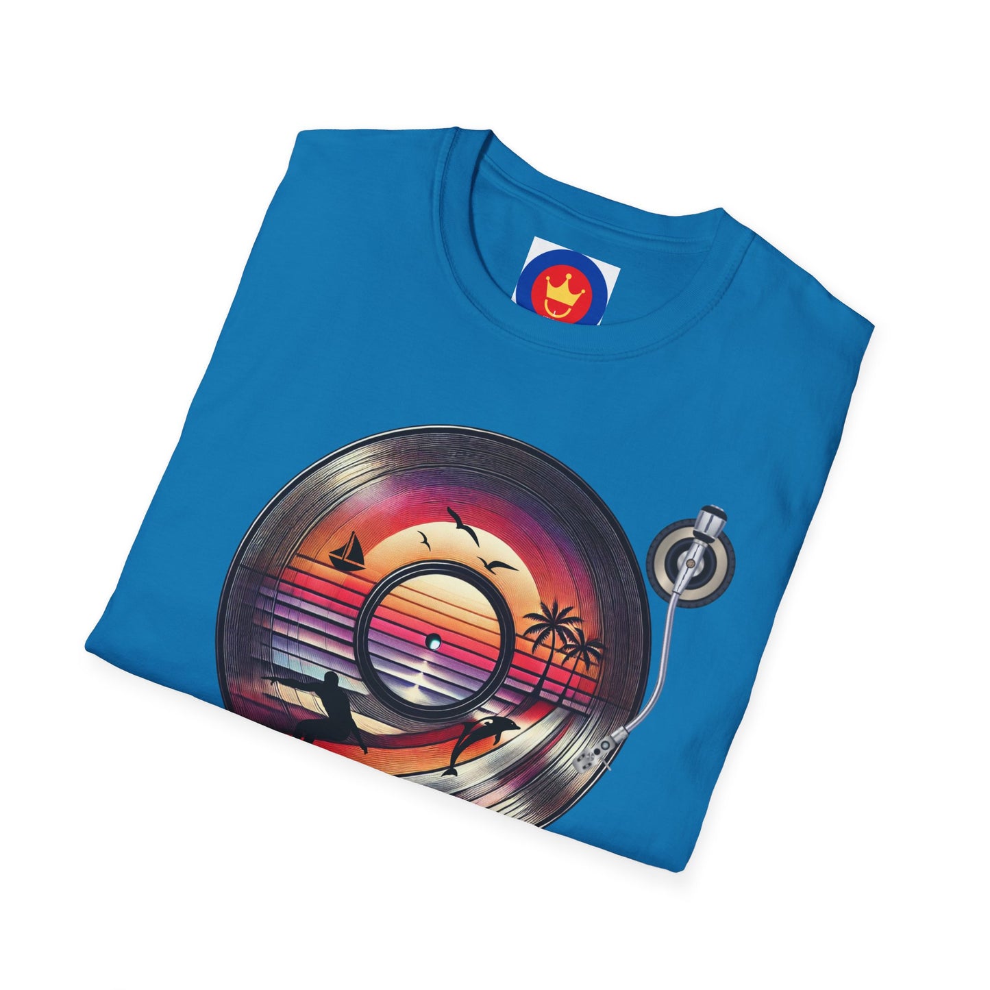 Beach Vinyl Unisex T-Shirt | Beach Bum Fashion Apparel