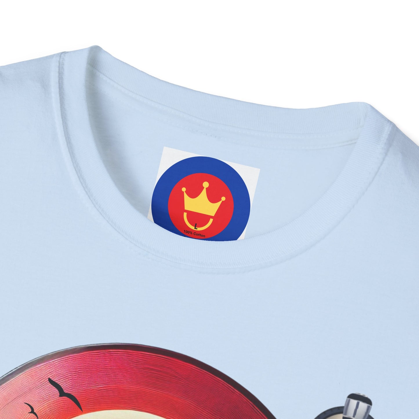 Beach Surf Vinyl Unisex T-Shirt | Beach Bum Fashion Apparel