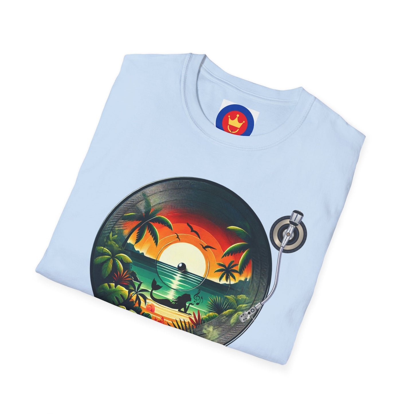 Beach Vinyl Unisex T-Shirt | Beach Bum Fashion Apparel