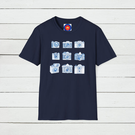 Vintage Camera Unisex T-Shirt for Photographer | Photography Lover Shirt