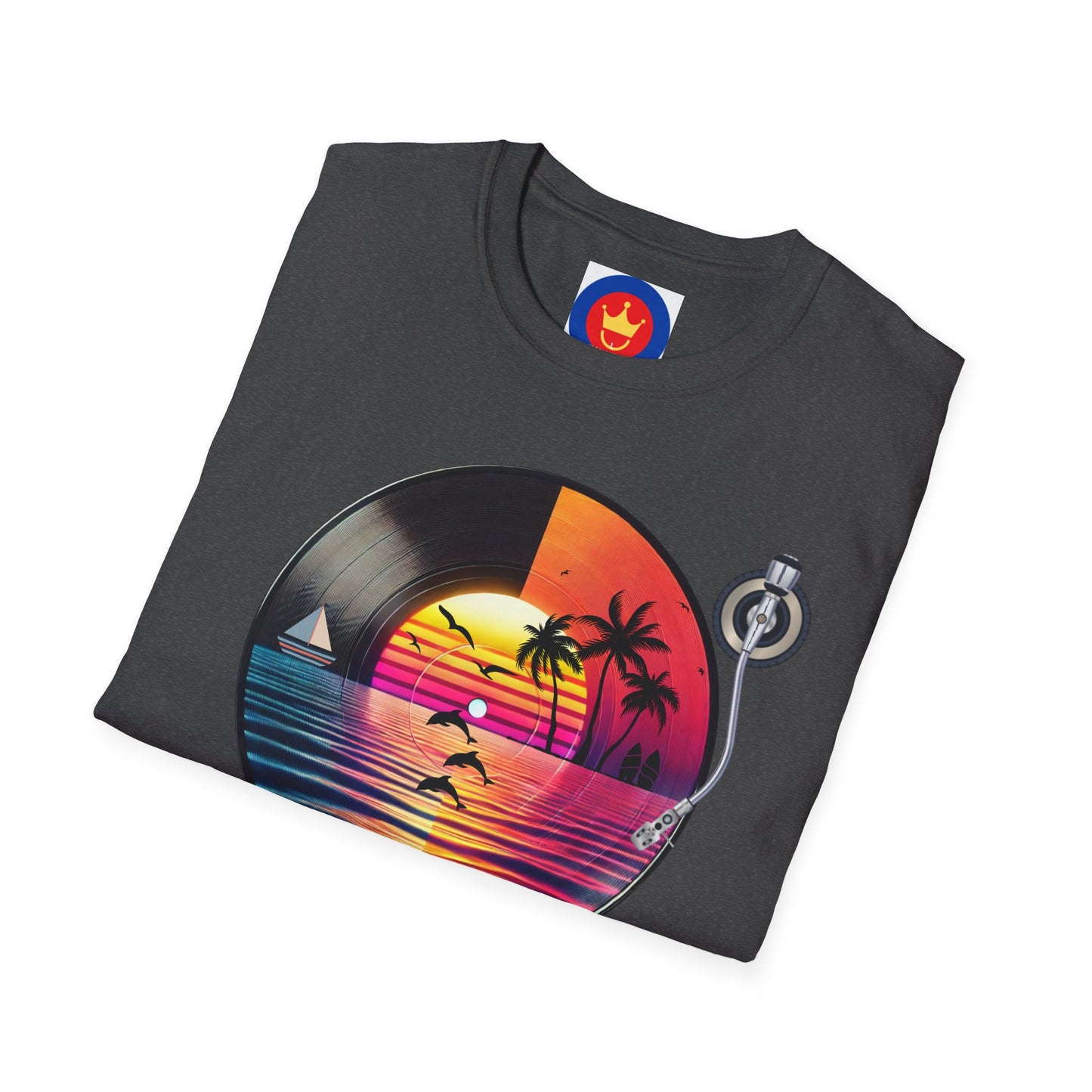 Beach Vinyl Unisex T-Shirt | Beach Bum Fashion Apparel