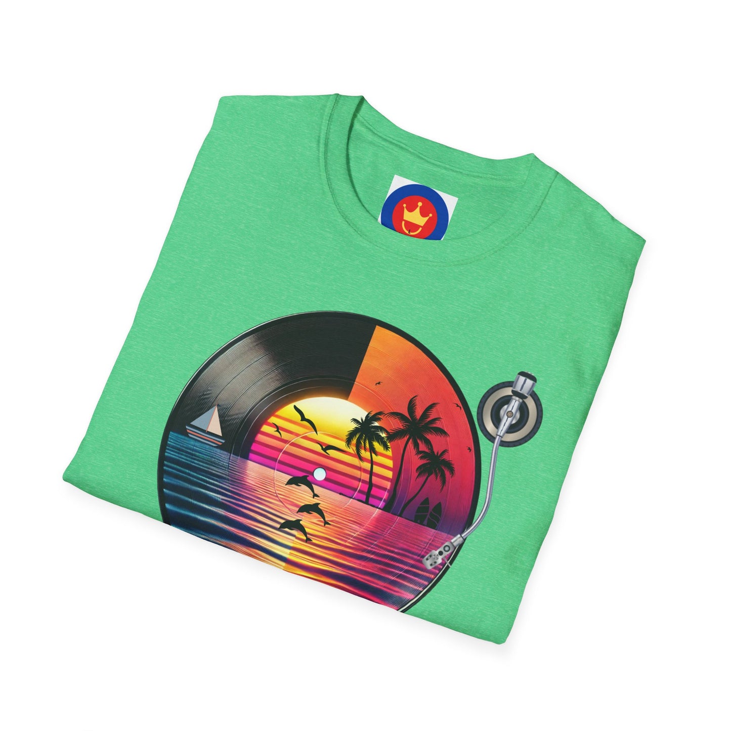 Beach Vinyl Unisex T-Shirt | Beach Bum Fashion Apparel